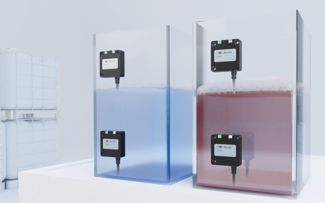Neuer Baumer Sensor detektiert Füllstände unbeeindruckt von Filmen und Anhaftungen