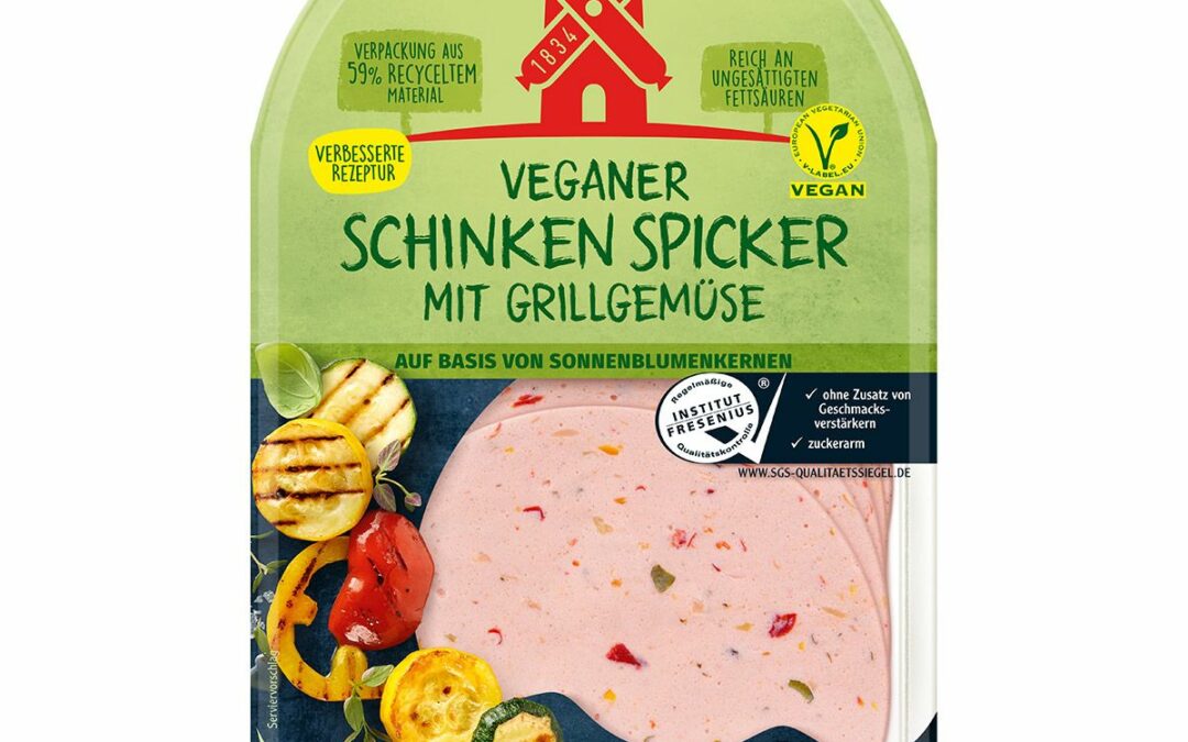 Rügenwalder Mühle erfolgreich mit Fleischersatzprodukten